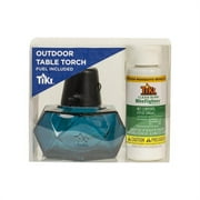 TIKI 8028434 Clean Burn BiteFighter Glass 3.50 Tabletop Torch - Pack of 6