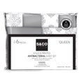 thumbnail image 2 of Safdie & Co. Premium Ultra Soft Bedding Antibacterial Sheet Set 6PC Double Grey, 2 of 2