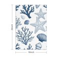 thumbnail image 3 of 6 Pcs Funny Kitchen Towels,Coastal Coral Starfish Microfiber Dish Towels,Kitchen Tea Towels,Kitchen Towel Set (18" X 26"), 3 of 3