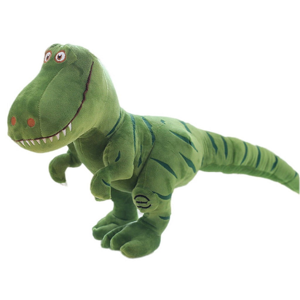 Dinosaur Hand Doll Dinosaur Toy Soft Jurassic Tyrannosaurus Toy Animal Head HT 