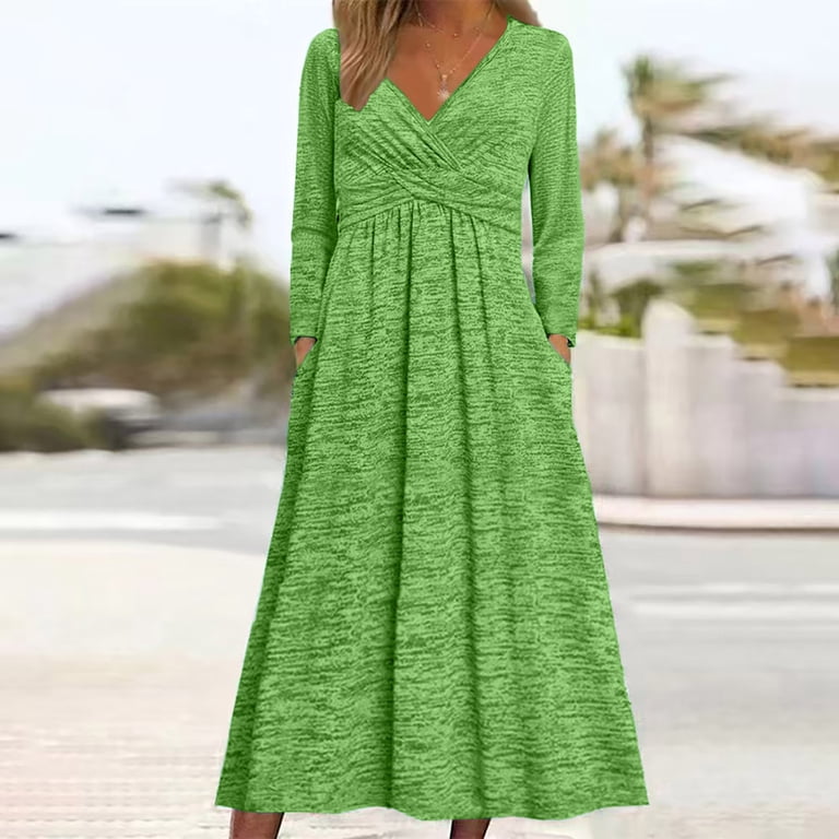 light blue wrap dress long sleeve Luna Wrap Mini Dress • Shop American Threads Women's Trendy Online Boutique Blue / S / No Returns/Exchanges main image 0