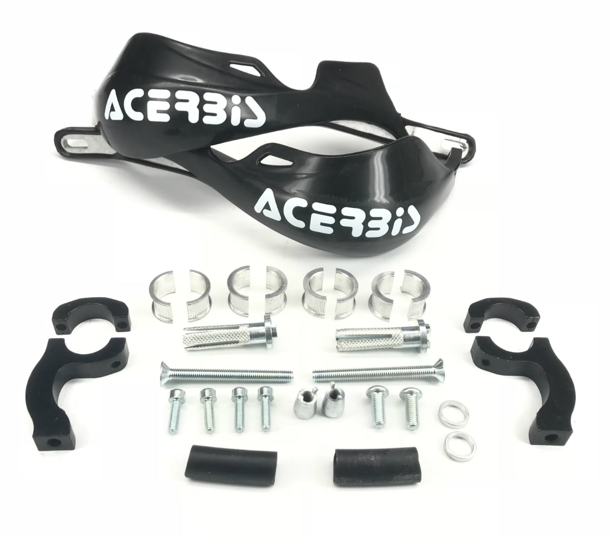 One Size Acerbis Rally Pro Handguards with X-Strong Universal Mount Kit 