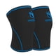 thumbnail image 1 of Rodilleras de 7 mm (1 par) - Rodilleras de alto rendimiento para levantamiento de pesas, cross training y powerlifting - Las mejores rodilleras y correas de compresión - Para hombres y mujeres (Negro/, 1 of 5