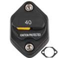 thumbnail image 1 of Portafusibles de alta resistencia, resistente al agua, 32 V, 40 A, interruptor de reinicio manual para automóviles y embarcaciones, 1 of 8