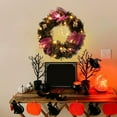 thumbnail image 4 of sruoe Halloween Decorations, Indoor Outdoor Halloween Decor, Artificial Wreaths, Halloween Decorations for Outside, Front Door Wreaths, Spooky Wreath Decoration, 4 of 5