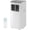 8000BTU-White & Gray Top, variant on JoanKaren 8000 BTU Portable Air Conditioner,Up to 350 Sq. Ft. Quiet 3-in-1 Standing AC Unit with Cooling,Dehumidifier & Fan,Energy-Saving,24H Timer