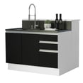 thumbnail image 2 of Isla de Cocina con Encimera y Mostrador Madesa Glamy 120 BN, 2 of 5