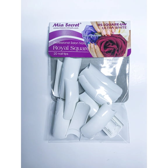 Mia Secret Royal Square Nail Tips- 20 PCS