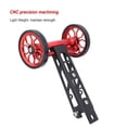 thumbnail image 3 of Greeniant Bicicleta Easywheel Firmeza Empuje Neumáticos Botella Hervidor Multifuncional Plegable Easywheels Aleación de aluminio CNC Ciclismo Accesorios Ciclismo Rojo Greeniant OD024315-02, 3 of 6