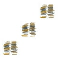 thumbnail image 1 of Ounissouiy 300 Pieces Metal Film Resistors Stable Device Universal Material Accessory Making DIY Kit Resistance 1/4W Electric Part Resistor Type1 NO1, 1 of 6