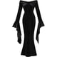 thumbnail image 3 of Vestido familiar de Halloween con hombros descubiertos, manga larga, para fiesta, 3 of 3