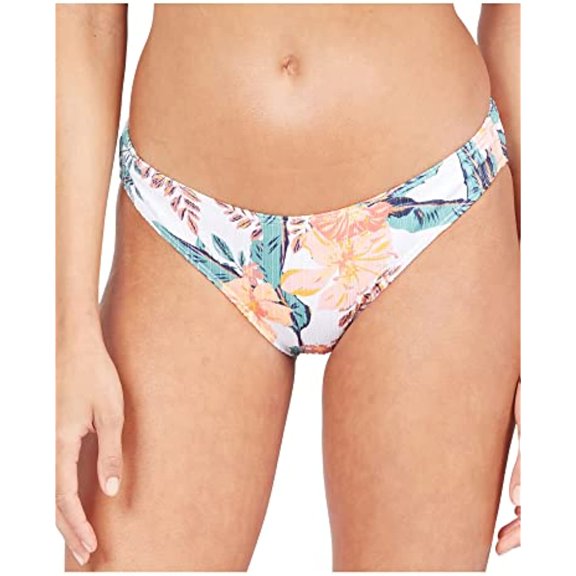 Juniors' Just Shine Floral-Print Bikini Bottoms