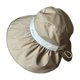 thumbnail image 4 of Sombrero para el sol para mujer, ligero, informal, para exteriores, playa, vacaciones, camping Caqui, 4 of 9