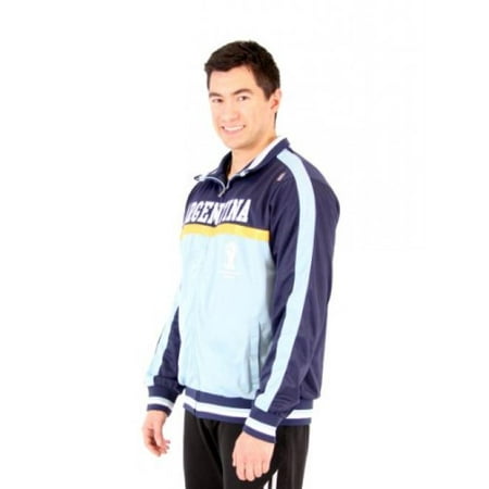 - Men's 14' FIFA World Cup Soccer Hat Trick Argentina Yoke Track Jacket (Adult MD)