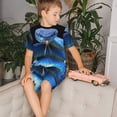 thumbnail image 4 of Balery Blue Viper Snake 2 Conjunto de Pijama Infantil de Manga Corta con Estampado – Ropa de Dormir de Algodón Suave-3X-Large, 4 of 6