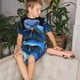 thumbnail image 4 of Balery Blue Viper Snake 2 Conjunto de Pijama Infantil de Manga Corta con Estampado – Ropa de Dormir de Algodón Suave-Large, 4 of 6
