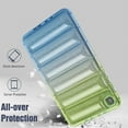thumbnail image 7 of ELEHOLD for Samsung Galaxy Tab A7 Lite 8.7 (2021) Glitter Clear Case Slim Lightweight Anti-Scratch Shockproof Full Protective Gradient Glossy Glitter Back Case for Tab A7 Lite T220/T225, Greenblue, 7 of 7