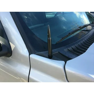 BULLET ANTENNA 50 CAL CALIBER For TRUCK DODGE RAM 1500 FORD F150 RAPTOR BRONCO