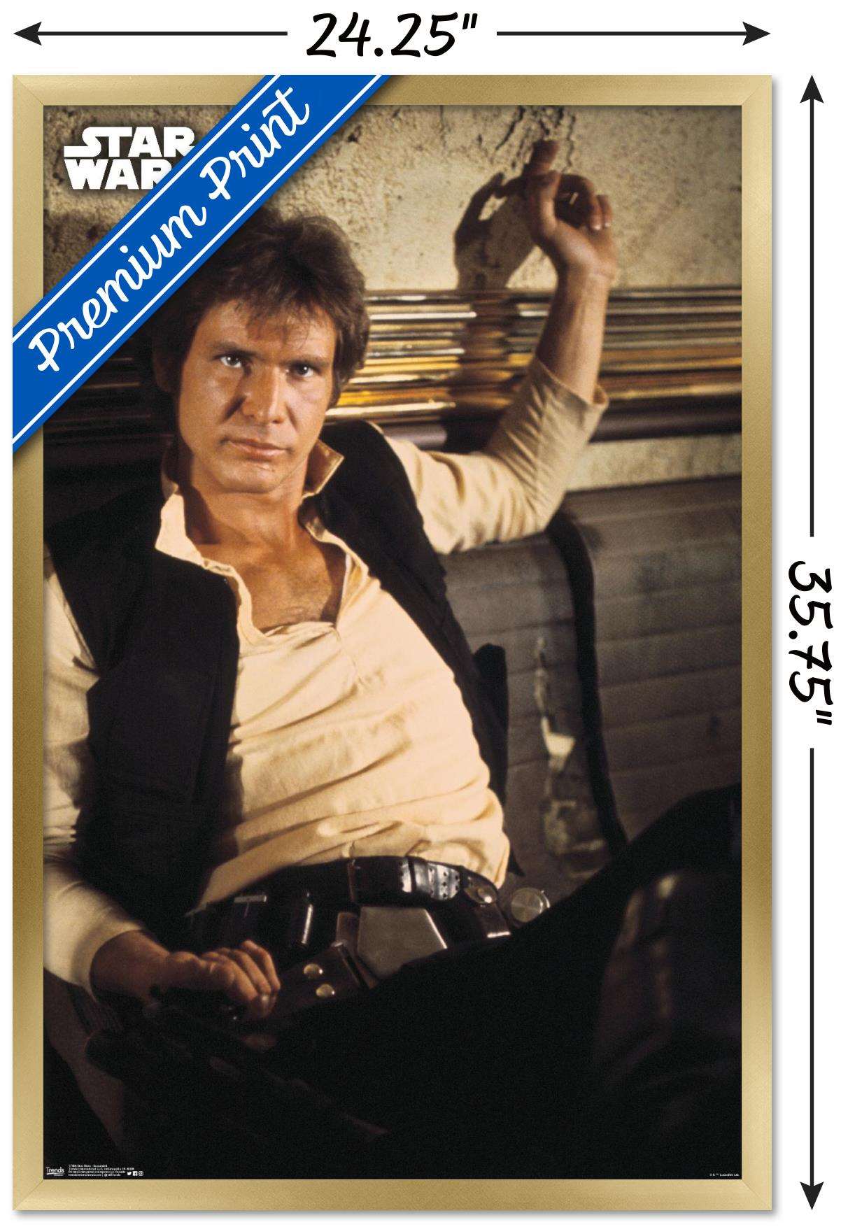 Star Wars: Saga - Scoundrel Wall Poster, 22.375" x 34", Framed