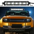 thumbnail image 1 of DRL Flood Beam Lamp,7inch 6 LED 30W Spot Light Bar Car Work Light Barfor Off Road Elevated Design, 1 of 14