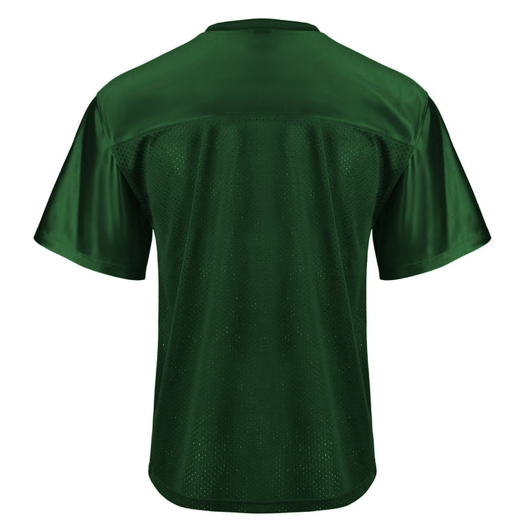 Toptie Mens Football Jersey Shirt, Adult Mesh Soccer Jerseys Breathable, Game Day Team Shirt-Army Green-XL Toptie Mens Football Jersey Shirt, Adult Mesh Soccer Jerseys Breathable, Game Day Team Shirt-Army Green-XL