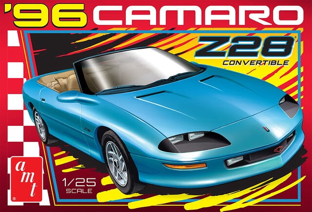 AMT 1996 Chevy Camaro Z28 Convertible 1/25 Scale Model Kit