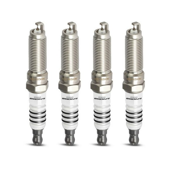 Spark Plug Set 4 - Compatible with 2003 - 2007 Saturn Ion 2004 2005 2006