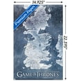 thumbnail image 3 of Game of Thrones - Winter Map Wall Poster, 14.725" x 22.375", 3 of 6