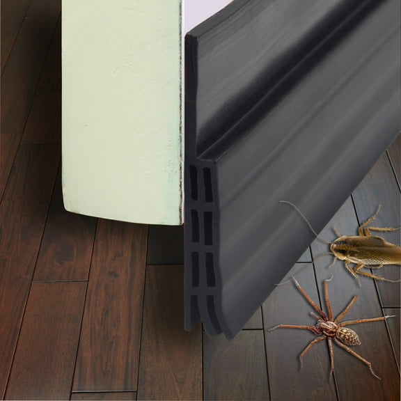 VITAM AMO Door Sweep, Door Draft Stopper, Weather Stripping No Tools Required 2" Width x 39" Length Easy Cut to Size