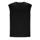 thumbnail image 5 of Ceisia Men's Plus Size Solid Color Mesh Crew Neck Tank Top, Breathable Sleeveless Fitness Shirt for Big & Tall Men Black XL Gifts, 5 of 7