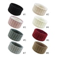 thumbnail image 2 of 2PCS Knit Winter Headbands for Women Fuzzy Wool Fleece Lined Ear Warmers Elastic Turban Crocheted Head Wrap Winter Accessories for Cold Weather, 2 of 7