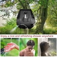 thumbnail image 3 of Solar Shower Bag,5 gallons/20L Solar Heating Camping Shower Bag with Removable Hose and On-Off Switchable Shower Head for Camping Beach Swimming Outdoor Traveling Hiking, 3 of 5