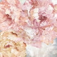 thumbnail image 3 of Nan 15x15 Black Modern Framed Museum Art Print Titled - Contemporary Peonies I, 3 of 5