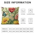 thumbnail image 6 of COMIO  Throw Pillow Covers Set of 2 Decorative Spring Pillow Covers Flower Butterfly Farmhouse Pillowcases for Sofa Couch Living Room Outdoor, 6 of 6