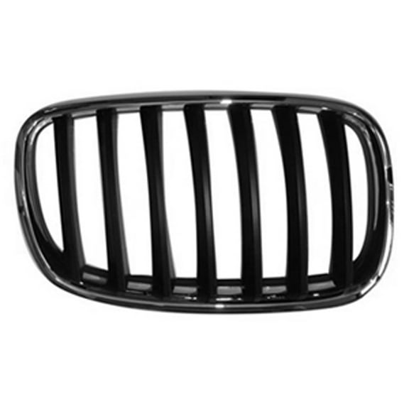 KAI New CAPA Certified Standard Replacement Passenger Side Grille, Fits 2007-2010 BMW X5