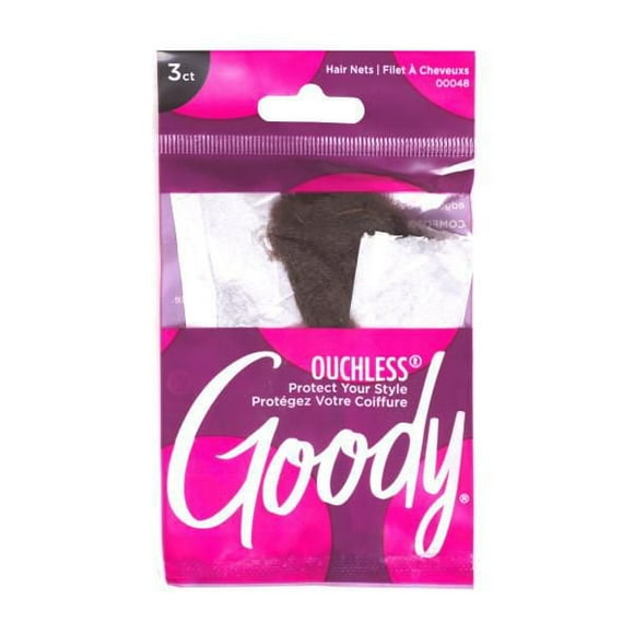 Filet à cheveux Goody Styling Essentials - Brun - 3 pièces Filet Goody Hair