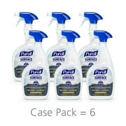 PURELL Professional Surface Disinfectant Spray, Citrus Scent, 32 fl oz Capped Bottle with Spray Trigger in Pack (Pack of 6) - 3342-06