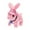 Pink, variant on kjfeif 7.48" Bunny Toys Interactive Electronic Pet Toys Bunnies Can Walk and Talk, Easter Plush Stuffed Bunny Toy Walking Rabbit Educational Toys for Kids, Interactive Bunny Toys