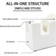 thumbnail image 2 of 2Pack Adhesive Tape Dispenser Non-Slip Base with Pen Organizer(White), 2 of 5
