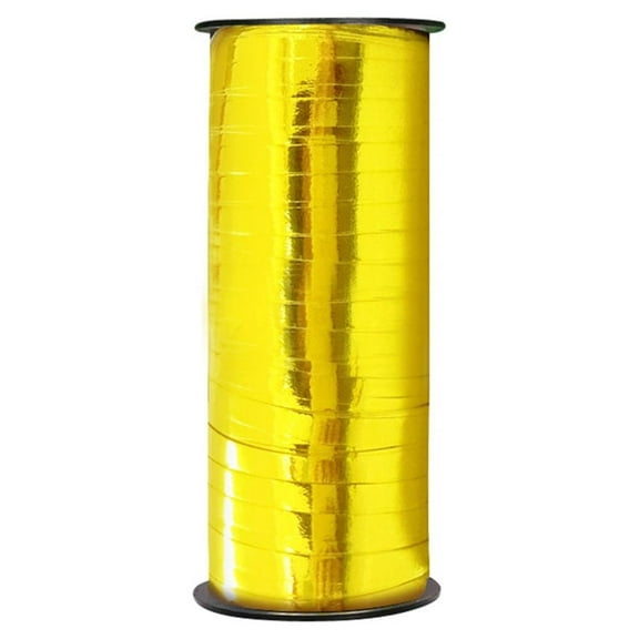 Monyance Curling Ribbon Golden Crimped Ribbon Heart Balloon String Roll for Party Craft Decor(1.97X1.97X4.53Inches)