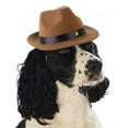 thumbnail image 4 of Pet Cowboy Costume Pet Hat Wide Brim Protect Skin Adjustable Funny Pet Dog Cat Western Cowboy Hat for Halloween Christmas Party, 4 of 8