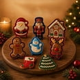 thumbnail image 3 of Christmas Mini Pie Molds,Reusable Embossed Hand Baking Molds for Holiday Treats,DIY Christmas Baking Set for Mini Pies and Fruit Desserts, 3 of 9