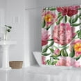 thumbnail image 3 of Waterproof Pioneer Shower Curtain 72x84 Inch Polyester Unique Cute Floral Shower Curtain for Bathroom Hotel Home Decor with 12 Plastic Hooks, 3 of 5