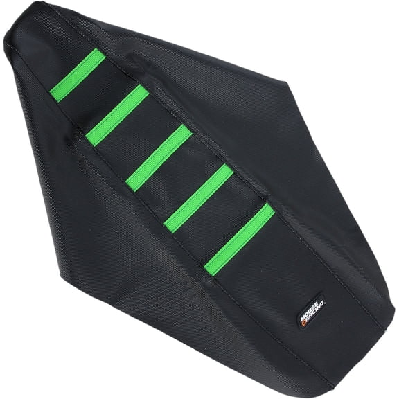 Black/Green Ribbed Seat Cover