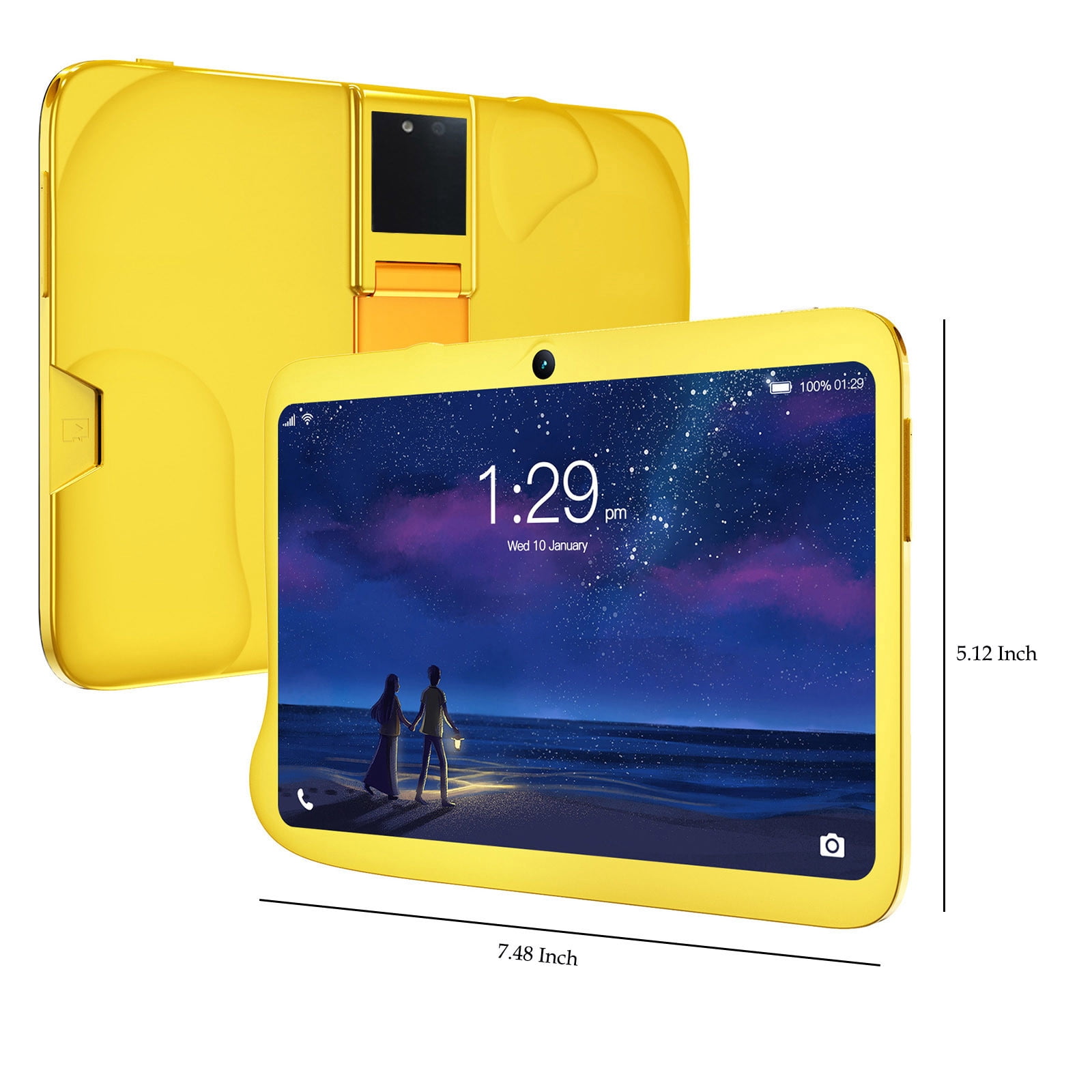 VBVC Tablet Laptop,Hd Tablet Wifi Bluetooth Android Voice Call Game Tablet,7Inch Ips Display Screen,Wifi,2Gb Ram+16Gb Rom,3000Mah,Android 5.1 System