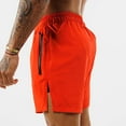thumbnail image 5 of Sngxgn Men's Shorts with Pockets Running and Gym Shorts, Lightweight and Workout Shorts(Watermelon Red,M), 5 of 5