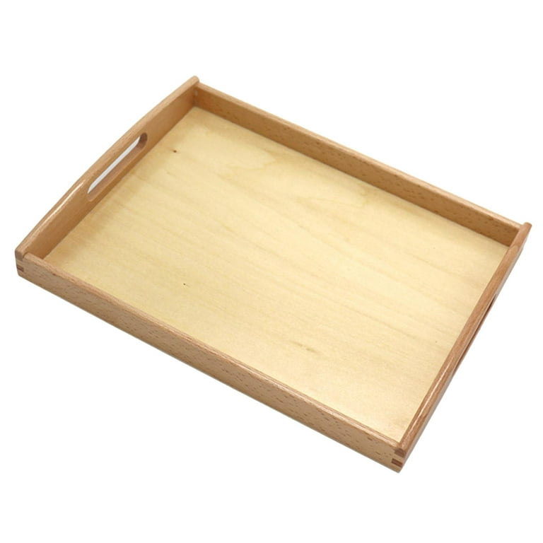 Wooden Trays, Montessori Tray, Set of Trays, Sorting Tray, Wooden