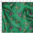 thumbnail image 4 of Soimoi Poly Georgette Fabric Floral & Paisley Decor Fabric Printed Yard 52 Inch Wide, 4 of 5