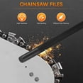 thumbnail image 2 of Uxcell Round Chainsaw File [3pcs] - Chainsaw Sharpener Files for Electric Chain Saw Chain- [Black,Red Yellow- 1/5 Inch], 2 of 7