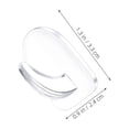 thumbnail image 2 of unbranded 100Ud Soportes Adhesivos Transparentes Para Estantes Y Colgadores Multiusos En Hogar, 2 of 8